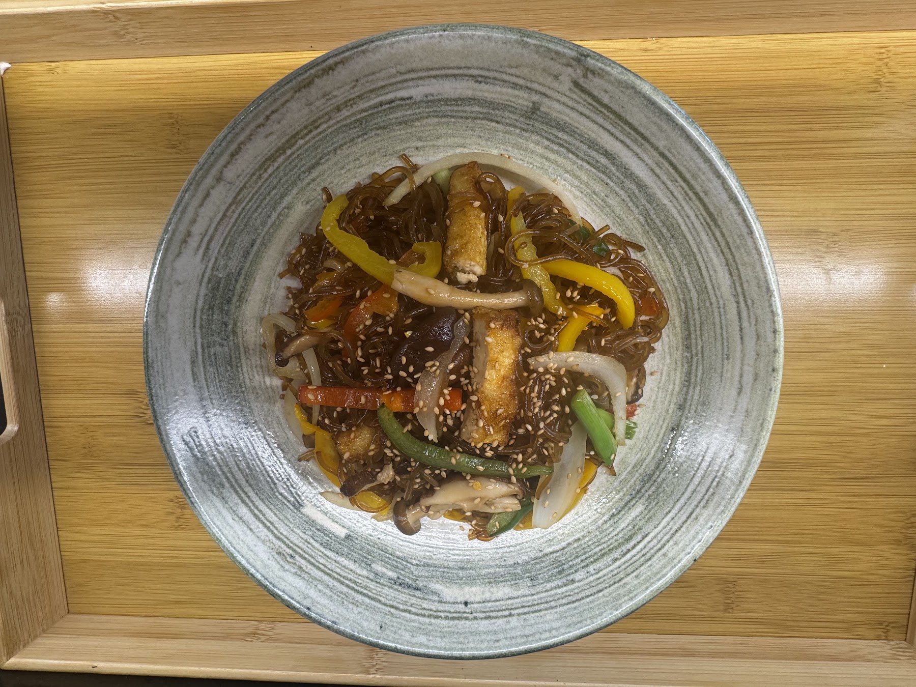 Auberginen-Gangjeong bei Papa Seoul